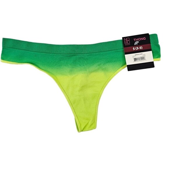 No Boundaries NOBO 4-Pack Multi-Color Seamless Thong Panties – Size Small - Picture 7 of 15